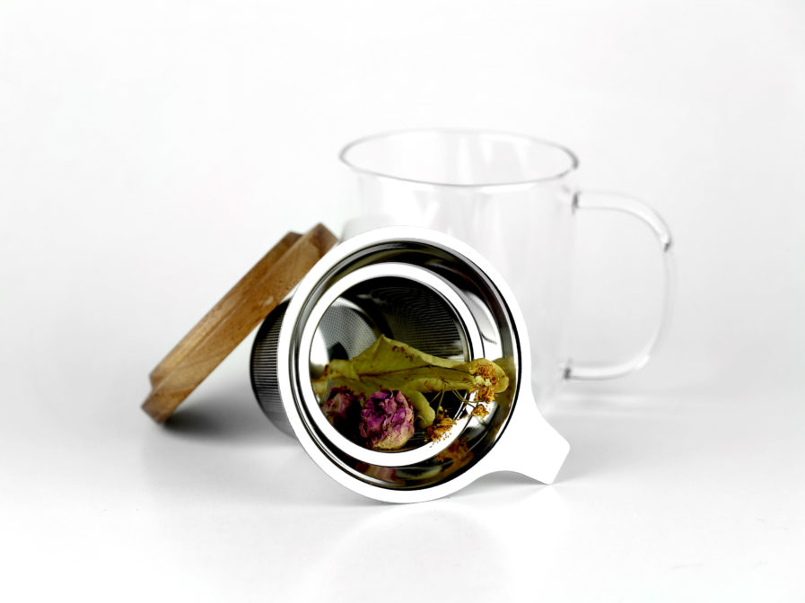 Mug Infuseur 300 ml Borosilicate - My Organic Infusion