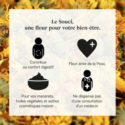 Bienfaits Fleurs de Soucis Bio