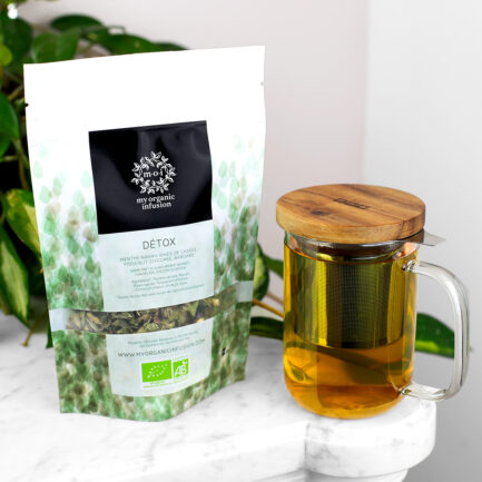 Infusion en vrac Detox avec son mug infuseur