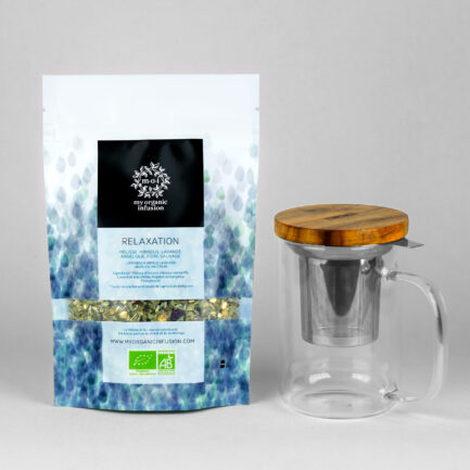 Infusion vrac relaxation et son mug infuseur 450ml