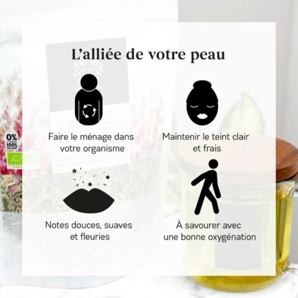 les benefice de l'infusion joli teint