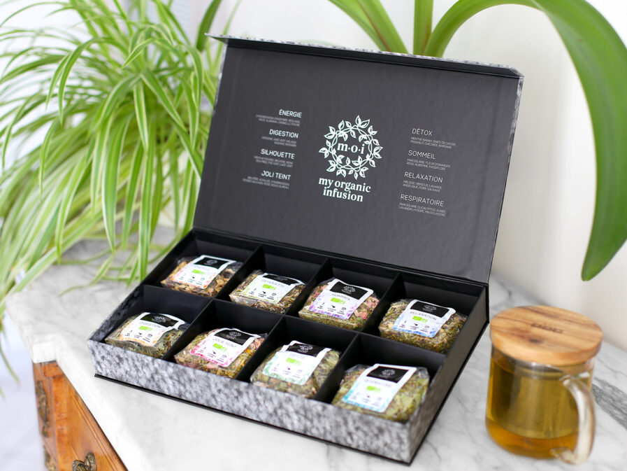 Coffret d'infusion bio - coffret découverte Vrac