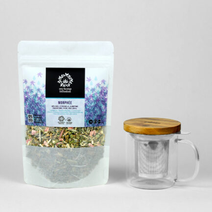 Infusion Morphée au CBD avec son mug infuseur inclus