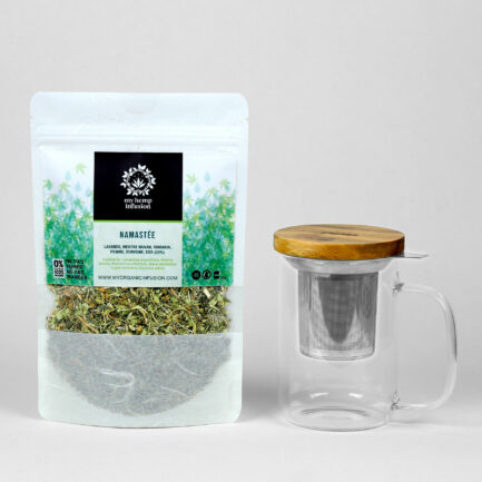 Infusion Namastée avec son mug infuseur 450 ml inclus